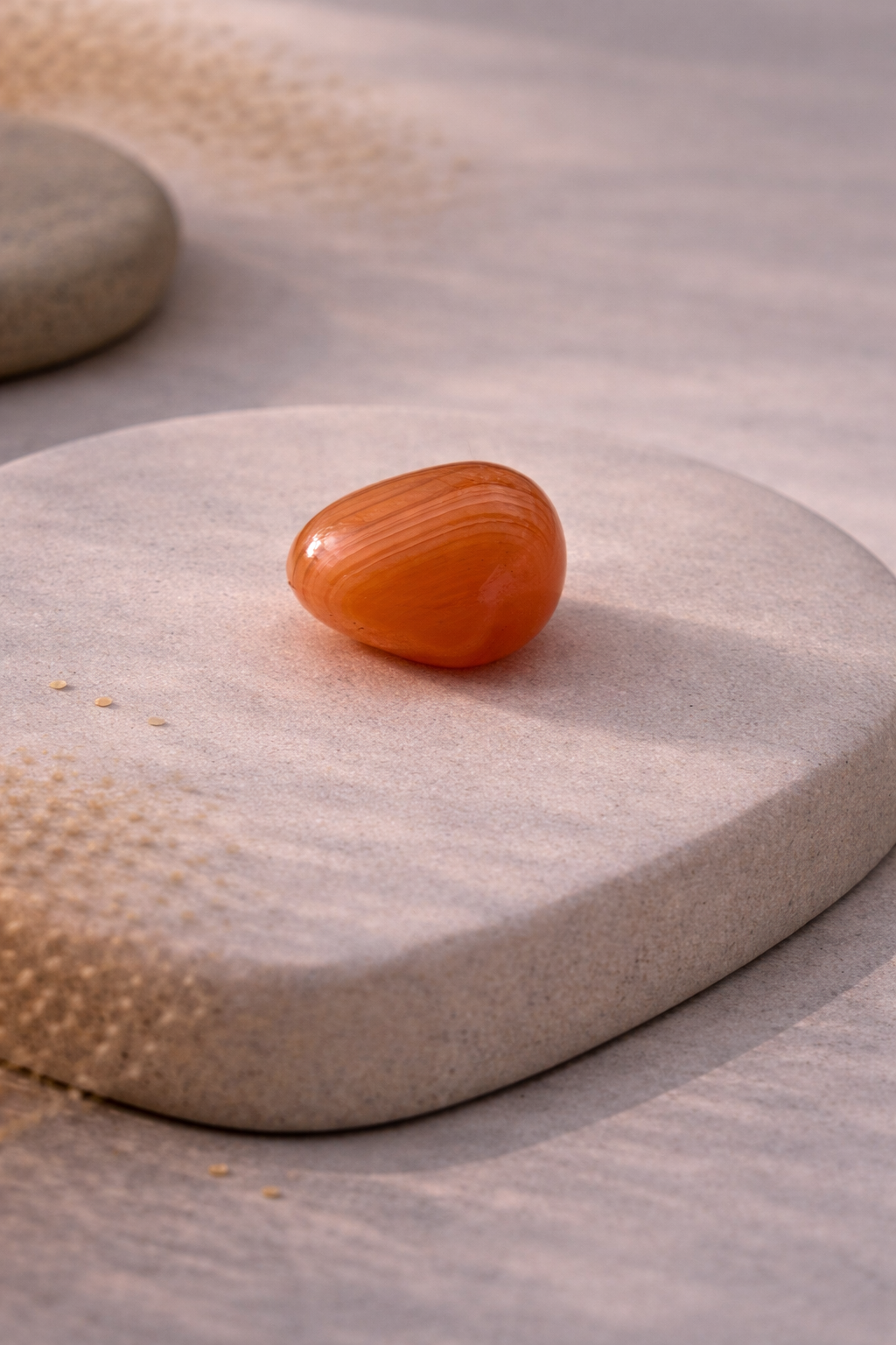 Karneol Trommelstein – Bild 4