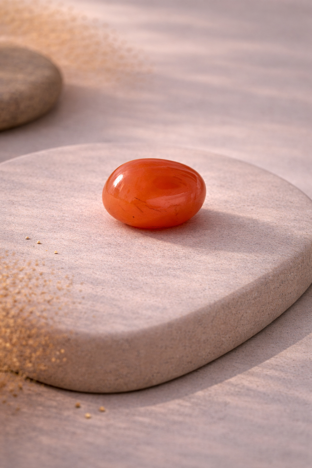 Karneol Trommelstein – Bild 2